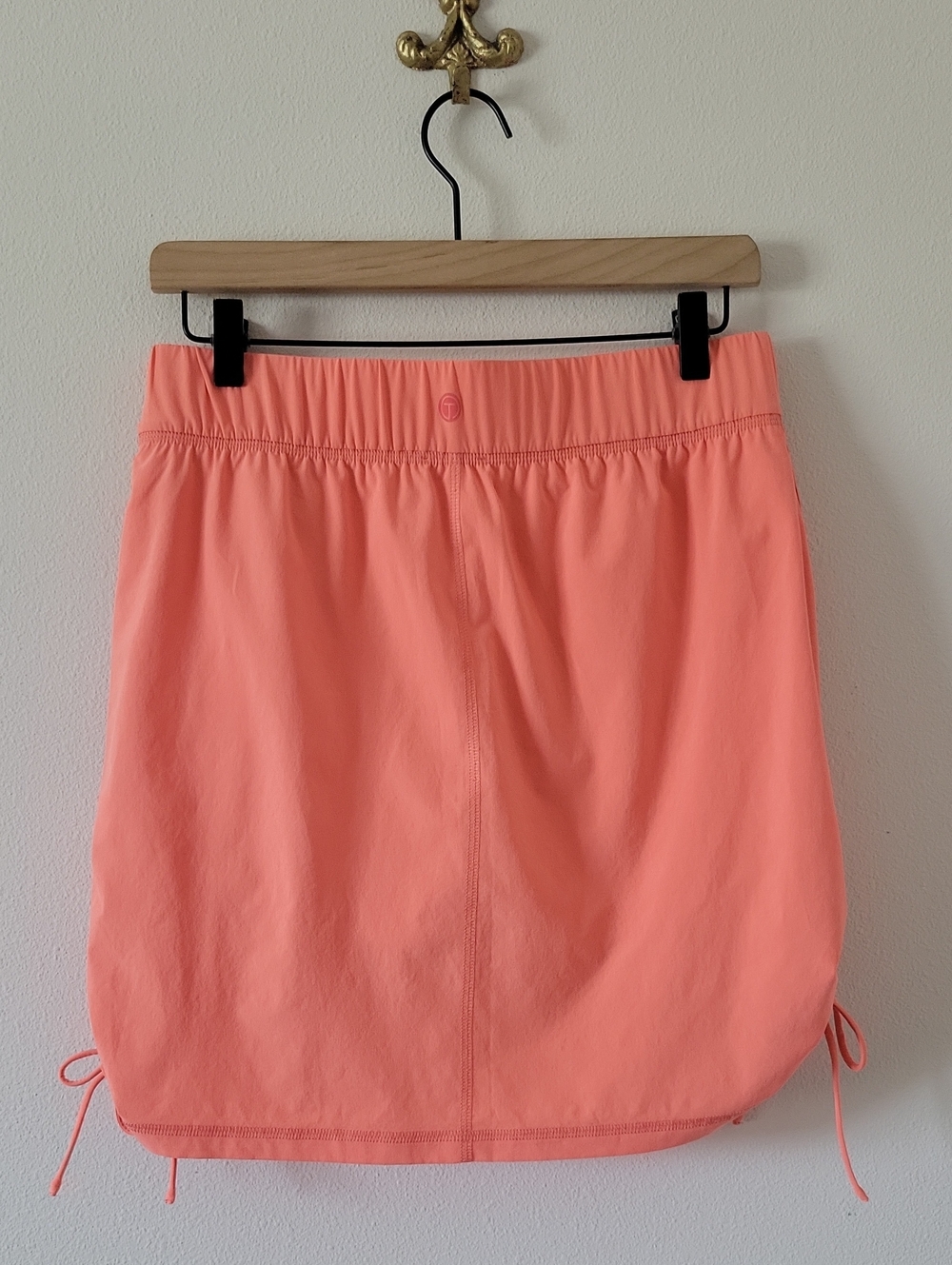 T by Talbots Orange Activewear Skirt Size Small Petite SP - Picture 4 of 7